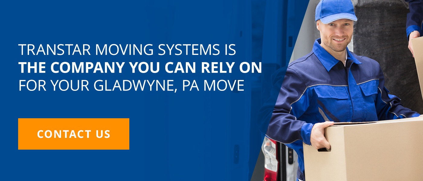 Transtar Moving systems is the company you can rely on for your Gladwyne, PA move